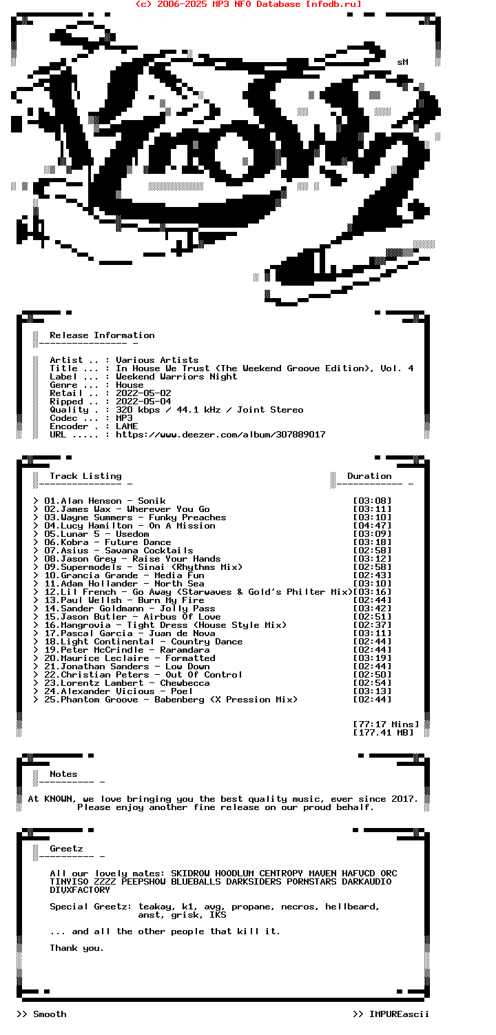 VA-In_House_We_Trust_(THE_WEEKEND_GROOVE_EDITION)_Vol_4-(WWNIGHT251)-WEB-2022