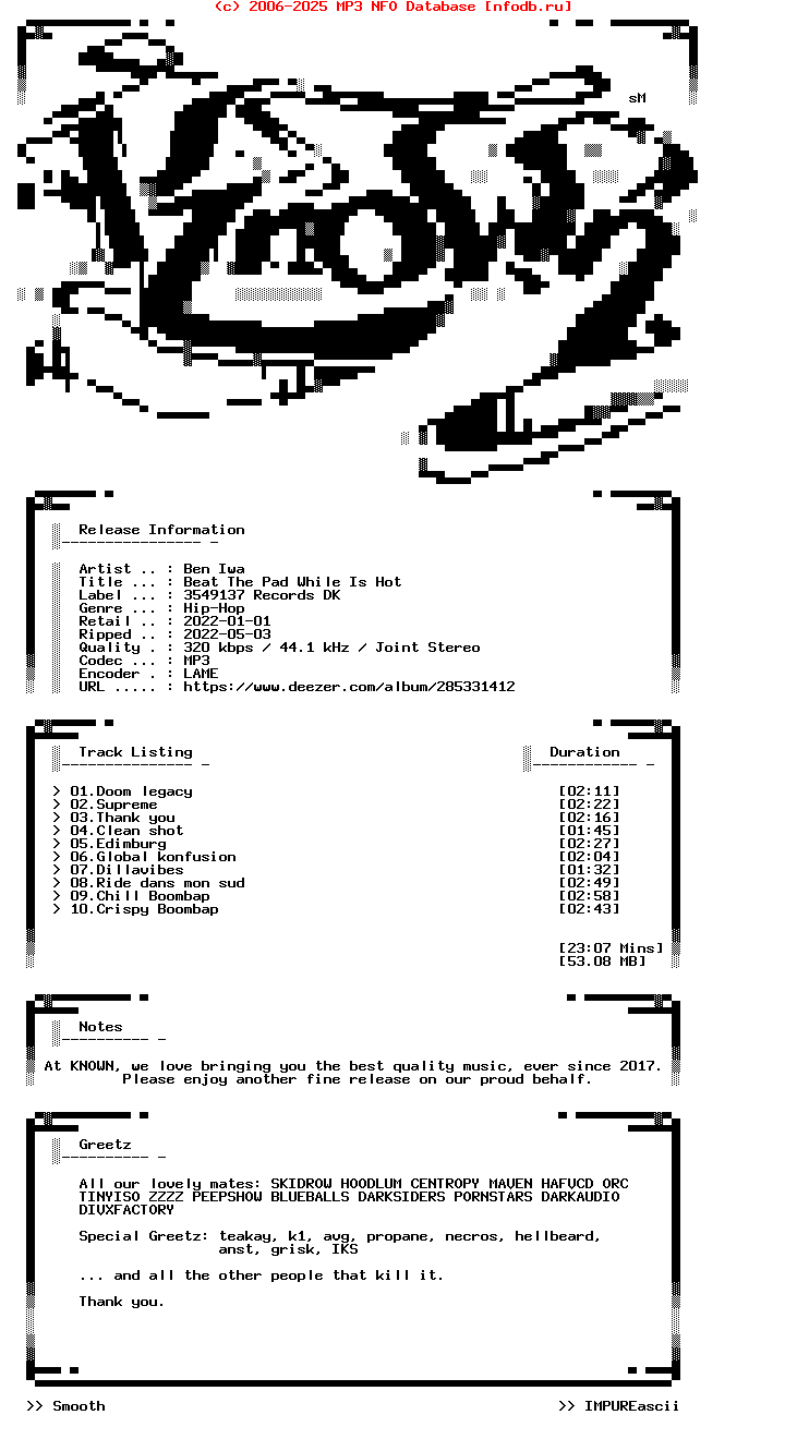 Ben_Iwa-Beat_The_Pad_While_Is_Hot-WEB-2022