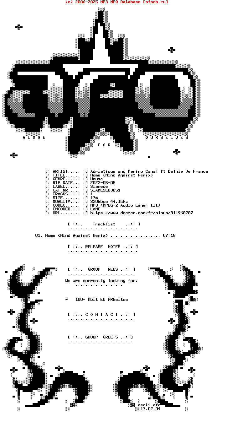 Adriatique_And_Marino_Canal_Ft_Delhia_De_France-Home_(MIND_AGAINST_REMIX)-(SIAMESE030S1)-Single-WEB-2022