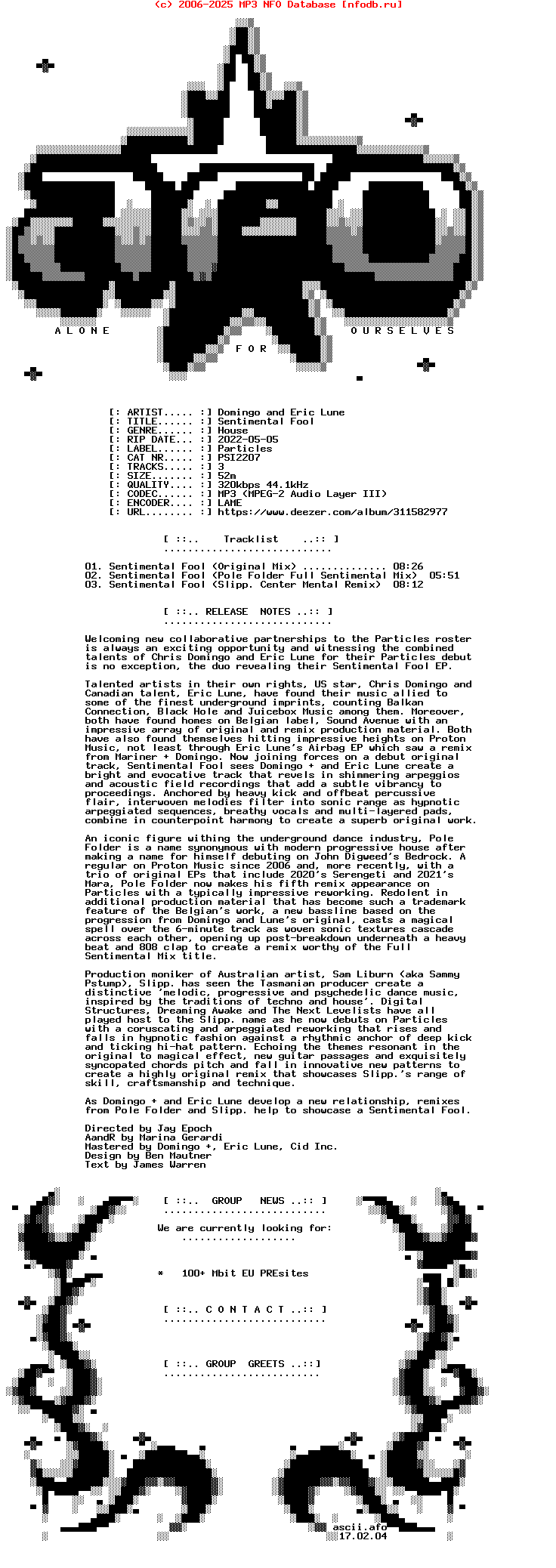 Domingo_And_Eric_Lune-Sentimental_Fool-(PSI2207)-WEB-2022