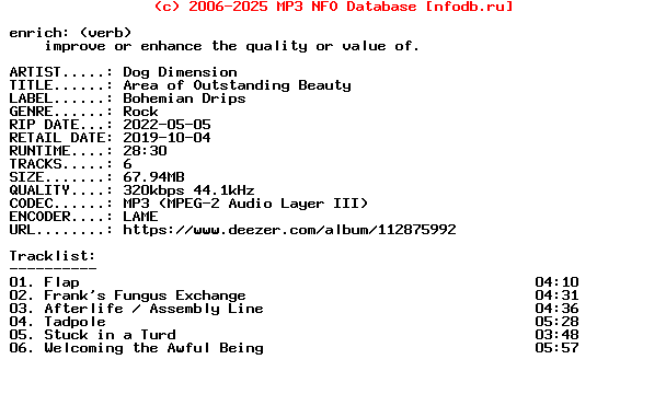 Dog_Dimension-Area_Of_Outstanding_Beauty-EP-WEB-2019