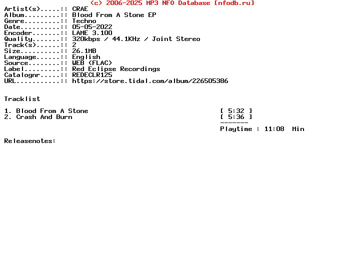 Crae-Blood_From_A_Stone_Ep-Redeclr125-WEB-2022