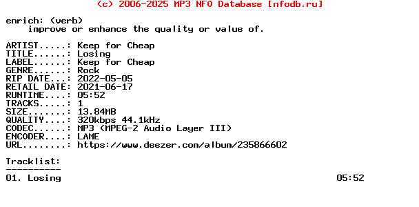 Keep_For_Cheap-Losing-Single-WEB-2021
