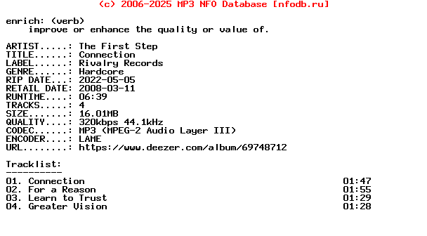 The_First_Step-Connection-EP-WEB-2008