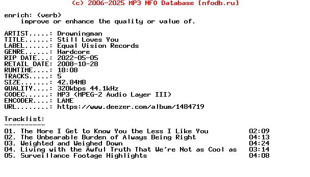Drowningman-Still_Loves_You-EP-WEB-2001