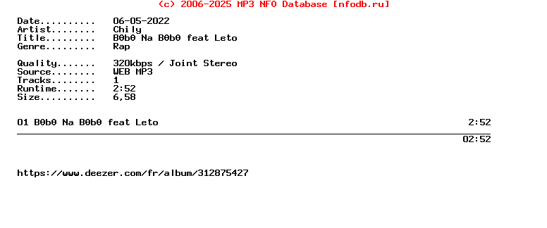 Chily-Bebe_Na_Bebe_Feat_Leto-Single-WEB-FR-2022
