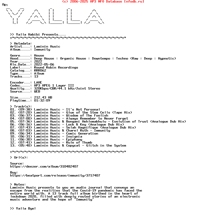 Laminin_Music--Immunity-(RRR062)-WEB-2022-Yalla