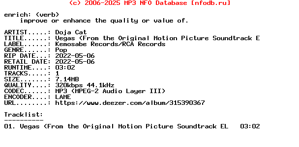 Doja_Cat-Vegas_(FROM_THE_ORIGINAL_MOTION_PICTURE_SOUNDTRACK_ELVIS)-Single-WEB-2022