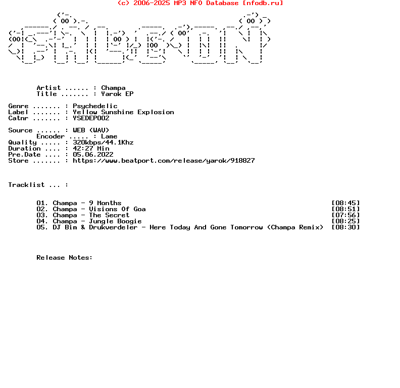 Champa-Yarok_Ep-(YSEDEP002)-WEB-2012-FALCON