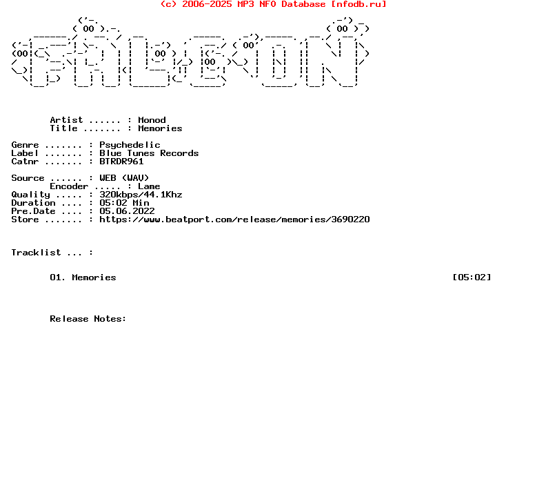 Monod-Memories-(BTRDR961)-Single-WEB-2022-FALCON