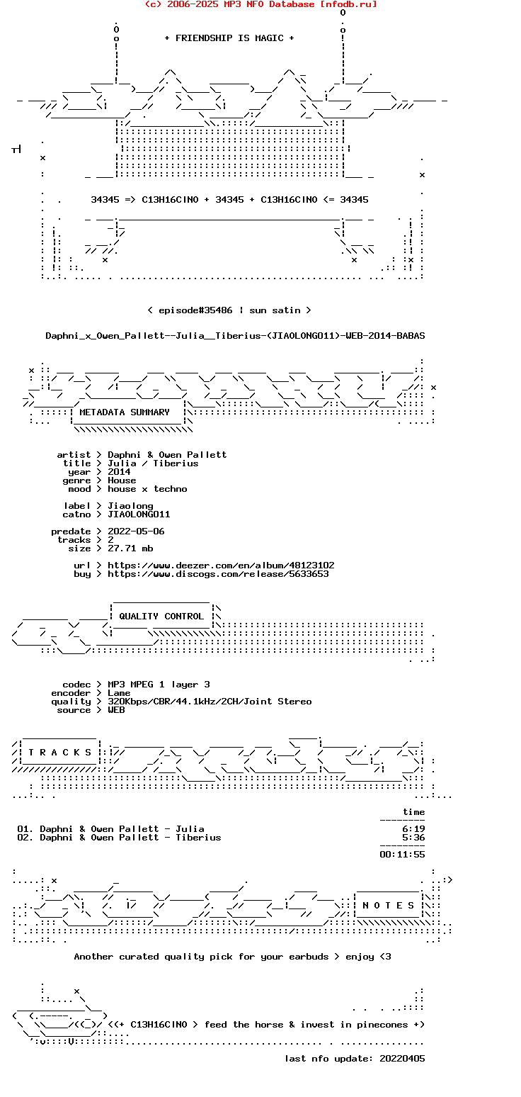 Daphni_X_Owen_Pallett--Julia__Tiberius-(JIAOLONG011)-WEB-2014-BABAS
