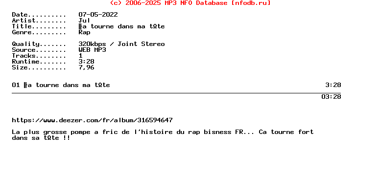 Jul-Ca_Tourne_Dans_Ma_Tete-Single-WEB-FR-2022