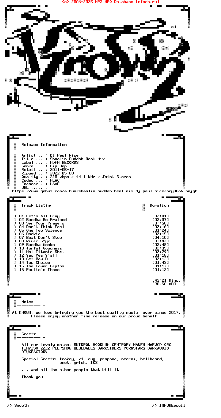 Dj_Paul_Nice-Shaolin_Buddah_Beat_Mix-WEB-2011