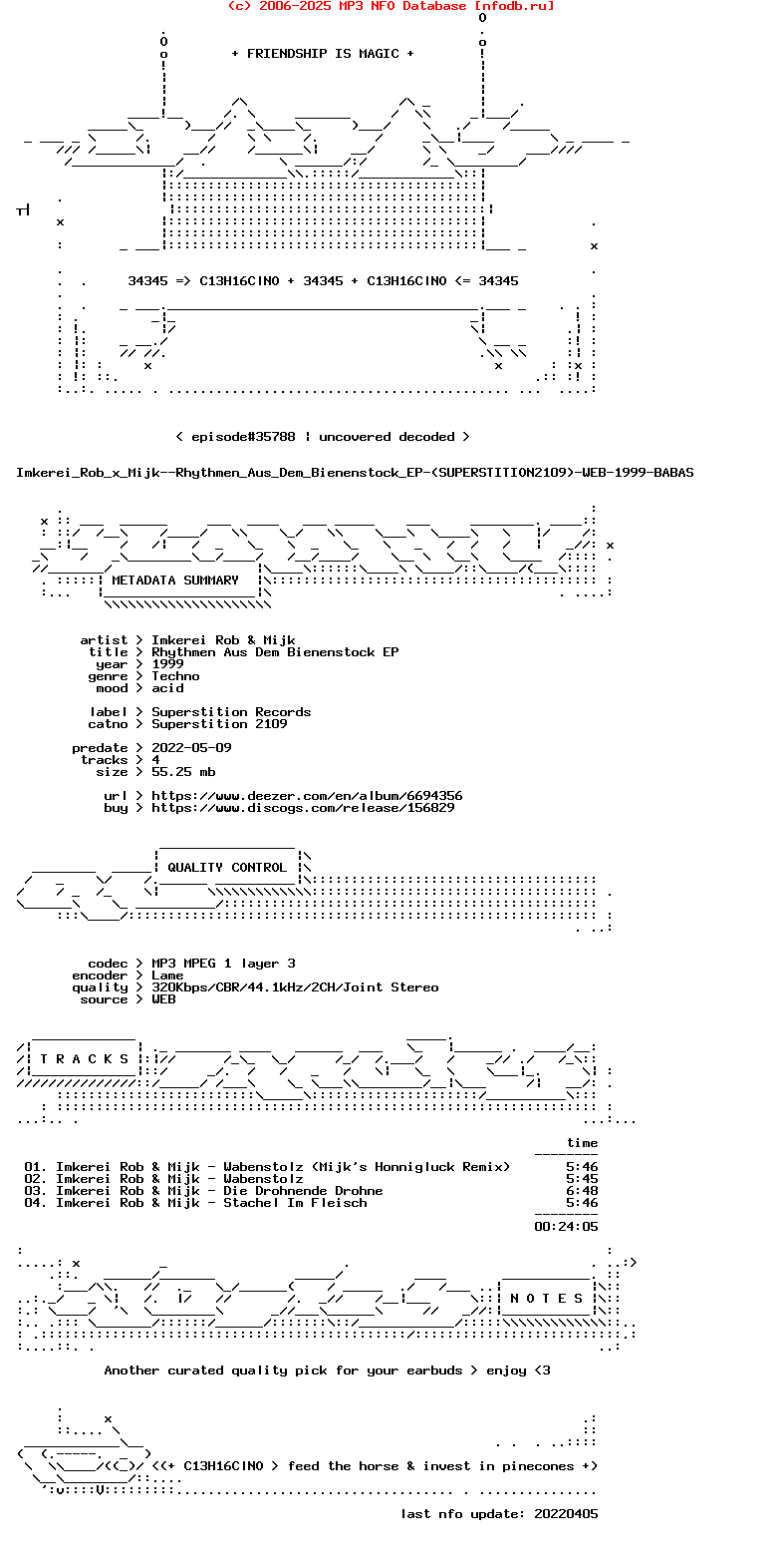 Imkerei_Rob_X_Mijk--Rhythmen_Aus_Dem_Bienenstock_Ep-(SUPERSTITION2109)-WEB-1999-BABAS