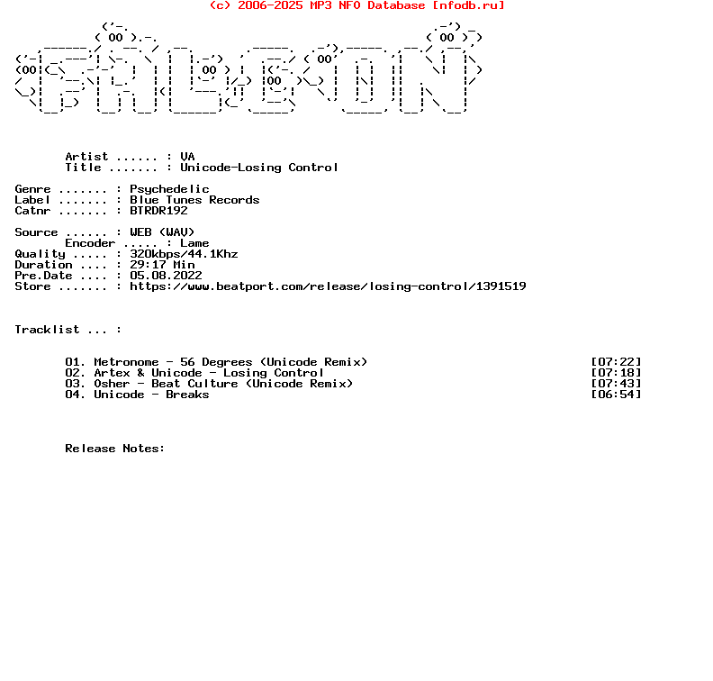 VA-Unicode-Losing_Control-(BTRDR192)-WEB-2014-Falcon_Int