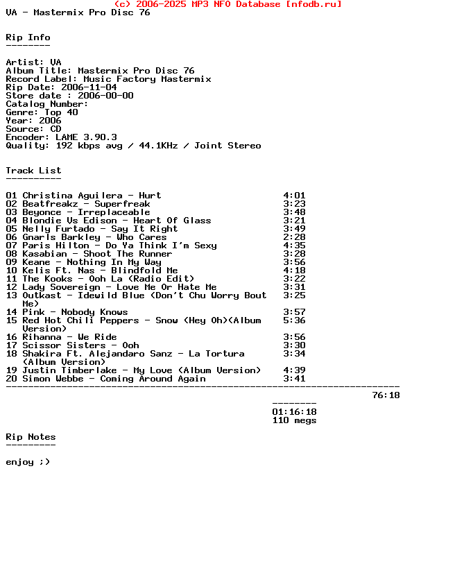 VA-Mastermix_Pro_Disc_76-2006