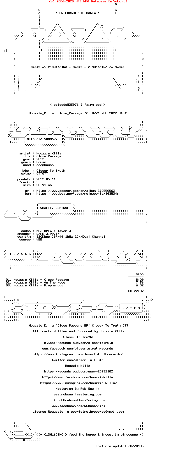 Houzzie_Killa--Close_Passage-(CTT077)-WEB-2022-BABAS