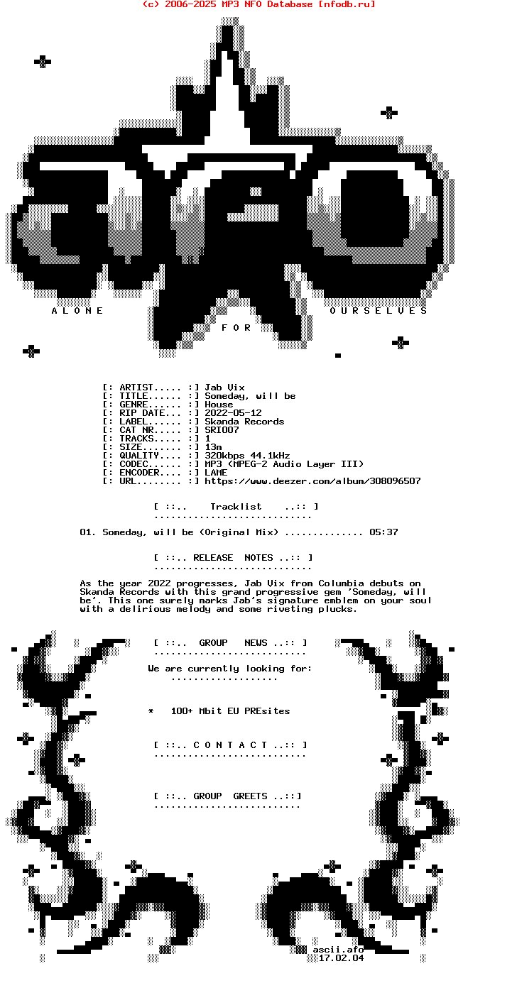 Jab_Vix-Someday_Will_Be-(SRI007)-Single-WEB-2022