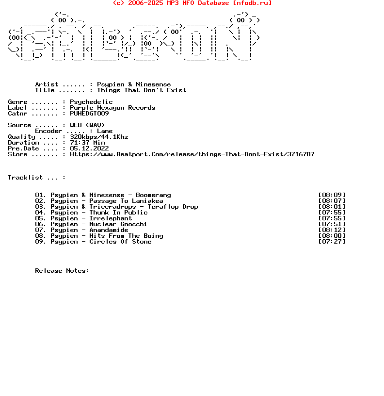 Psypien_And_Ninesense-Things_That_Dont_Exist-(PUHEDGT009)-WEB-2022-FALCON