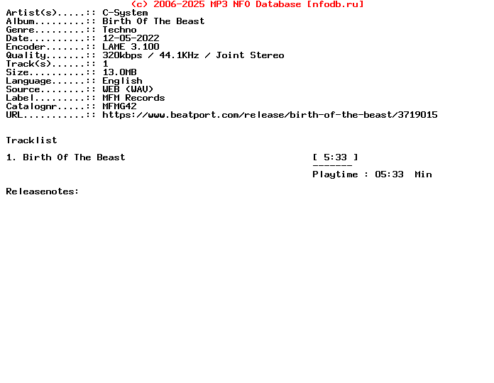 C-System-Birth_Of_The_Beast-Mfmg42-WEB-2022