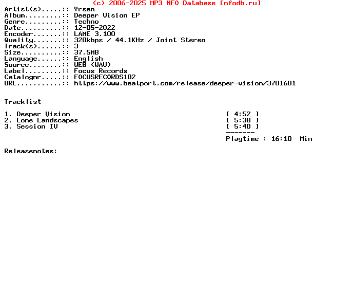 Yrsen-Deeper_Vision_Ep-Focusrecords102-WEB-2022