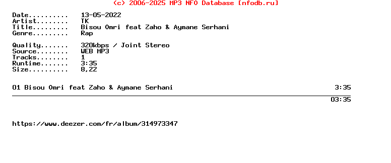 Tk-Bisou_Omri_Feat_Zaho_And_Aymane_Serhani-Single-WEB-FR-2022