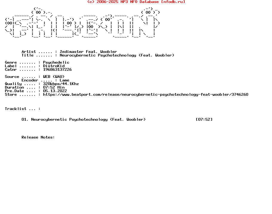 Jedimaster_Feat._Woobler-Neurocybernetic_Psychotechnology_Feat._Woobler-(196863137226)-Single-WEB-2022-FALCON