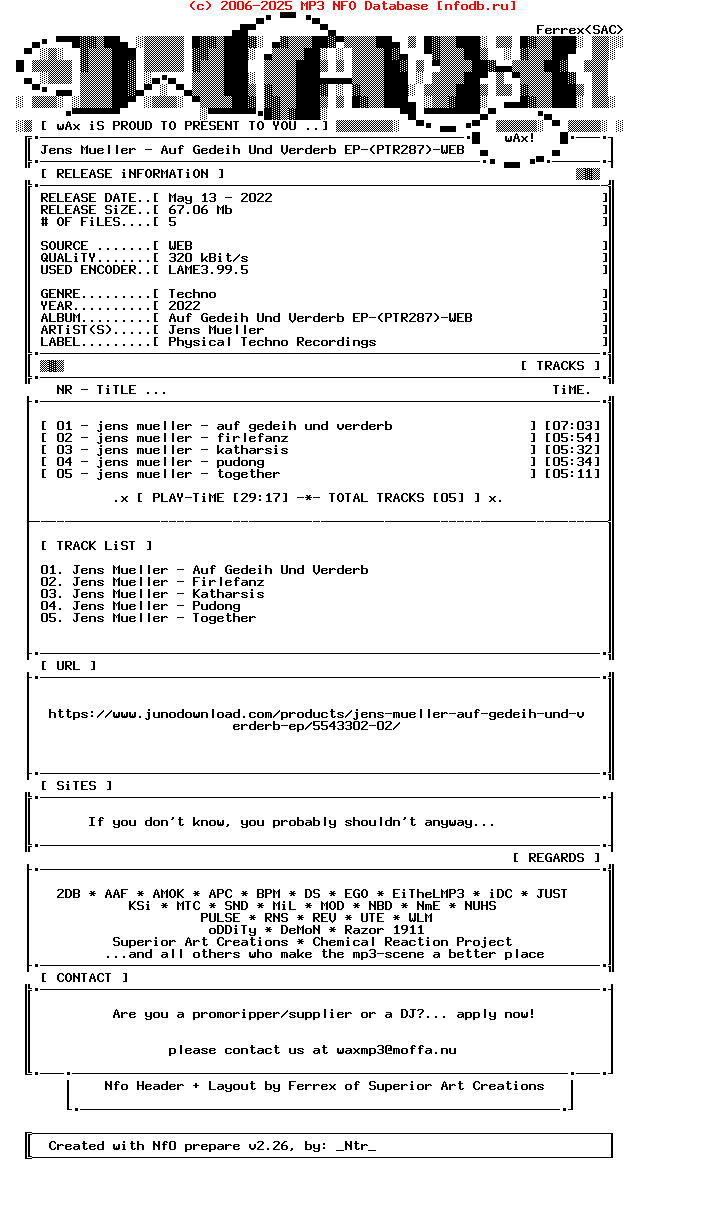 Jens_Mueller-Auf_Gedeih_Und_Verderb_Ep-(PTR287)-WEB-2022