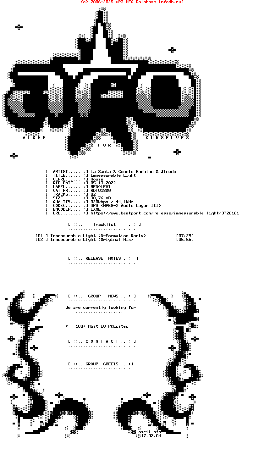 La_Santa_And_Cosmic_Bambino_And_Jinadu-Immeasurable_Light-(RDT018DW)-WEB-2022