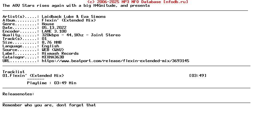 Laidback_Luke_And_Eva_Simons-Flexin_(EXTENDED_MIX)-(MIXMA363B)-Single-WEB-2022