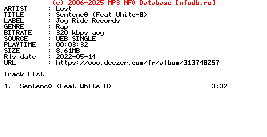 Lost-Sentence_(FEAT_WHITE-B)-Single-WEB-FR-2022-Guests