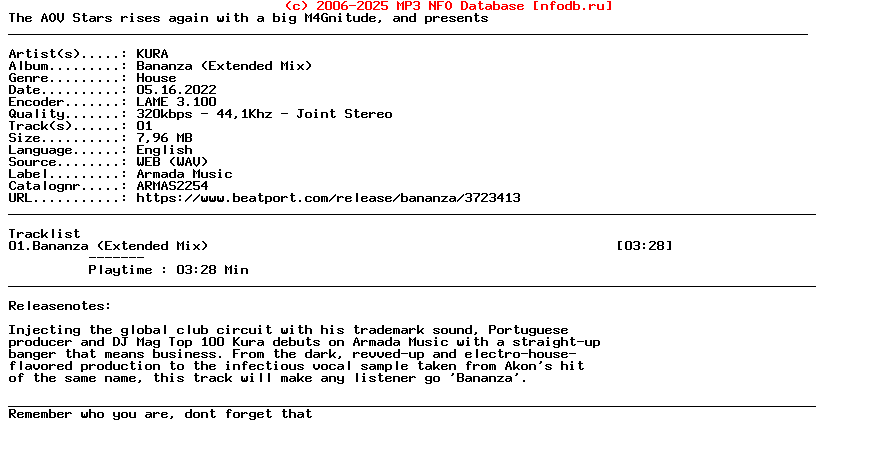 Kura-Bananza_(EXTENDED_MIX)-(ARMAS2254)-Single-WEB-2022