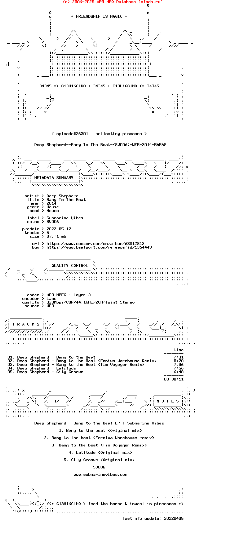 Deep_Shepherd--Bang_To_The_Beat-(SV006)-WEB-2014-BABAS