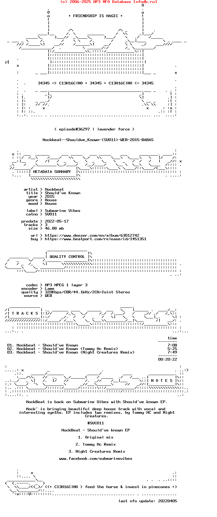 Mockbeat--Shouldve_Known-(SV011)-WEB-2015-BABAS