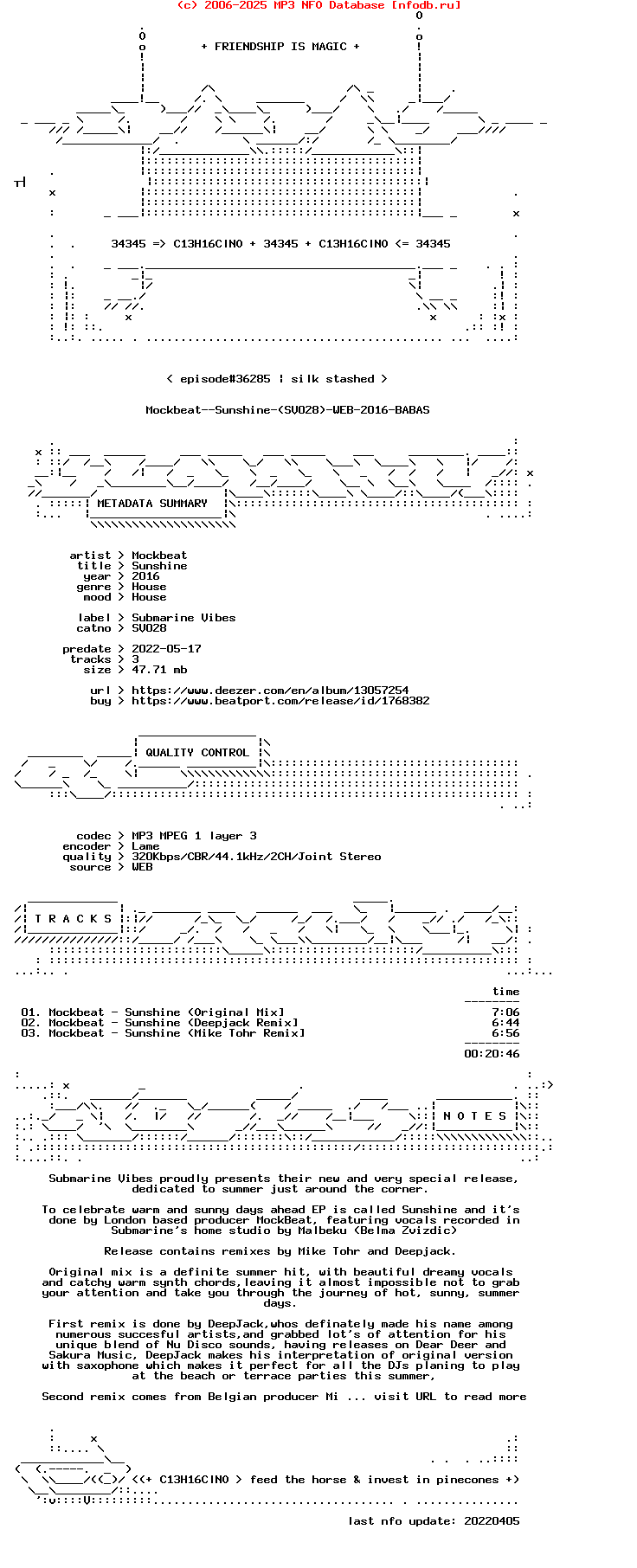 Mockbeat--Sunshine-(SV028)-WEB-2016-BABAS