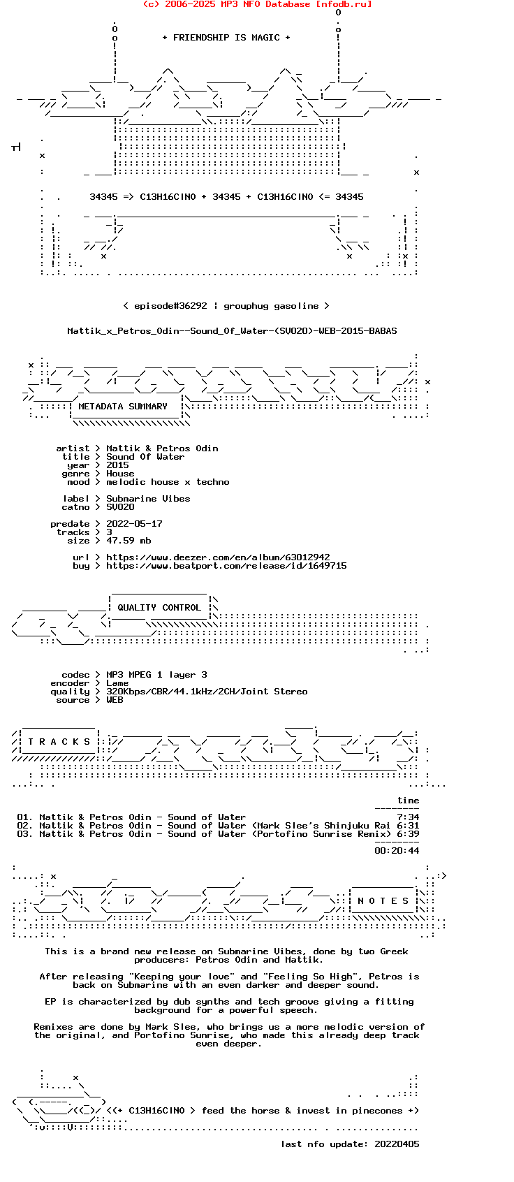 Mattik_X_Petros_Odin--Sound_Of_Water-(SV020)-WEB-2015-BABAS