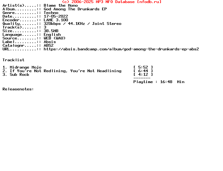 Blame_The_Mono-God_Among_The_Drunkards_Ep-Abs2-WEB-2022