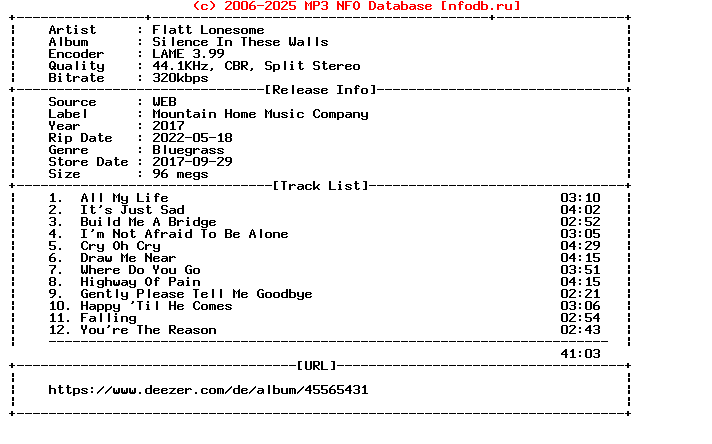 Flatt_Lonesome-Silence_In_These_Walls-WEB-2017-Terse