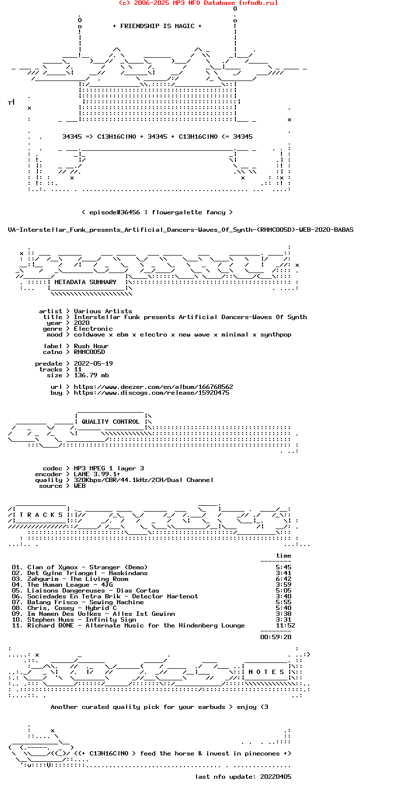VA-Interstellar_Funk_Presents_Artificial_Dancers-Waves_Of_Synth-(RHMC005D)-WEB-2020-BABAS