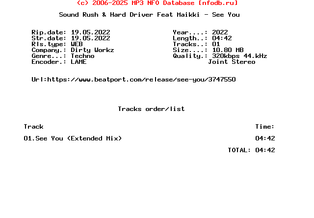Sound_Rush_And_Hard_Driver_Feat_Maikki_-_See_You-(DWX1190)-Single-WEB-2022