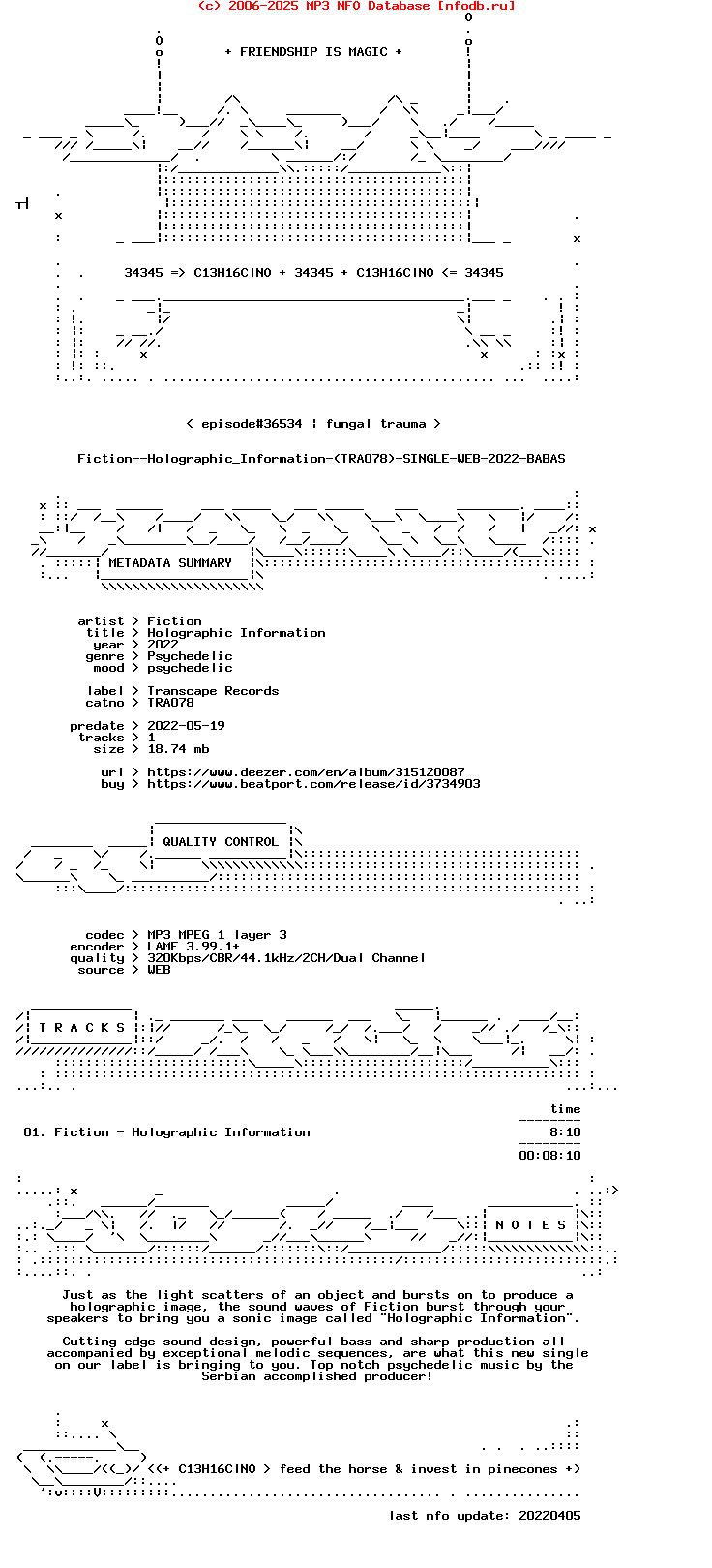 Fiction--Holographic_Information-(TRA078)-Single-WEB-2022-BABAS