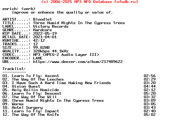 Bloodlet-Three_Humid_Nights_In_The_Cypress_Trees-WEB-2002