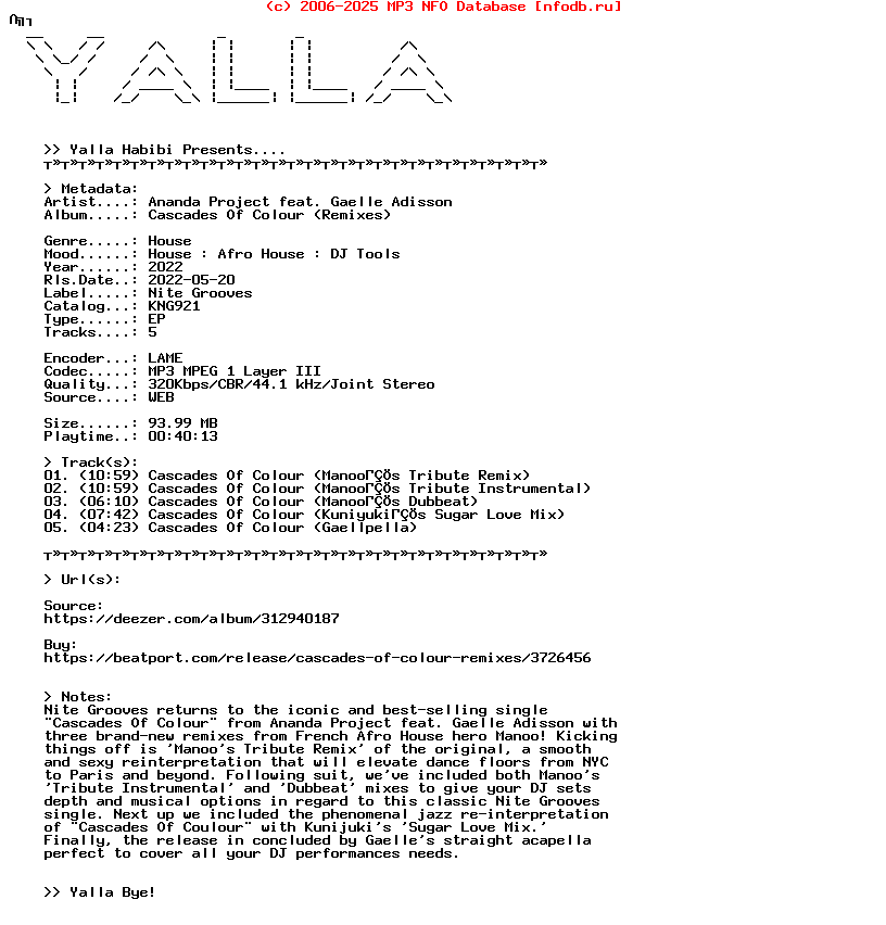 Ananda_Project_Feat_Gaelle_Adisson--Cascades_Of_Colour_(REMIXES)-(KNG921)-WEB-2022-Yalla