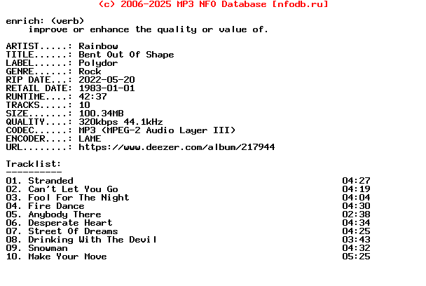 Rainbow-Bent_Out_Of_Shape-WEB-1983