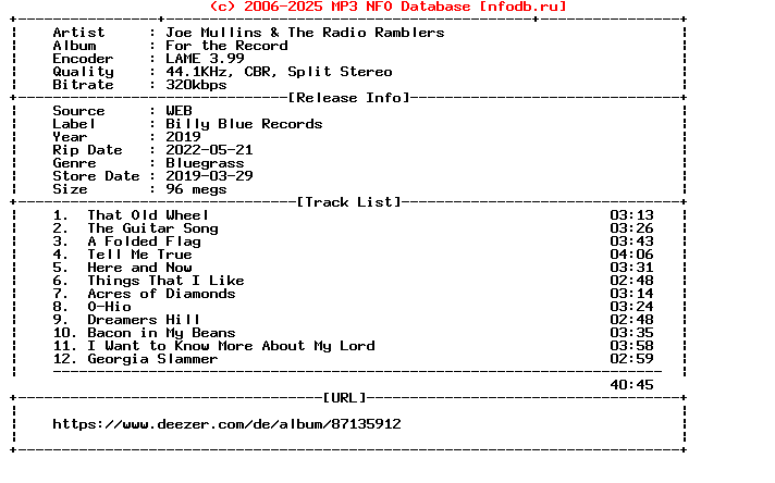 Joe_Mullins_And_The_Radio_Ramblers-For_The_Record-WEB-2019-Terse