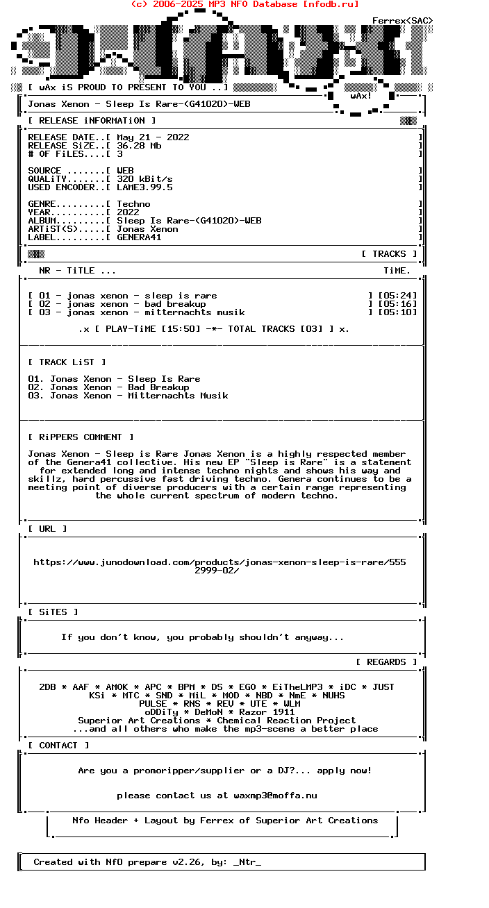 Jonas_Xenon-Sleep_Is_Rare-(G41020)-WEB-2022