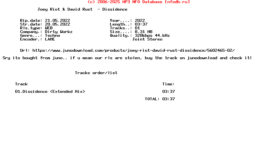 Joey_Riot_And_David_Rust_-_Dissidence-(DWX1191)-Nfofix-Single-WEB-2022