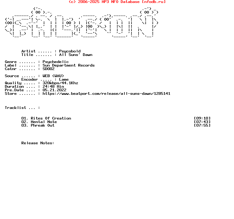 Psycobold-All_Suns_Dawn-(SD002)-WEB-2014-FALCON