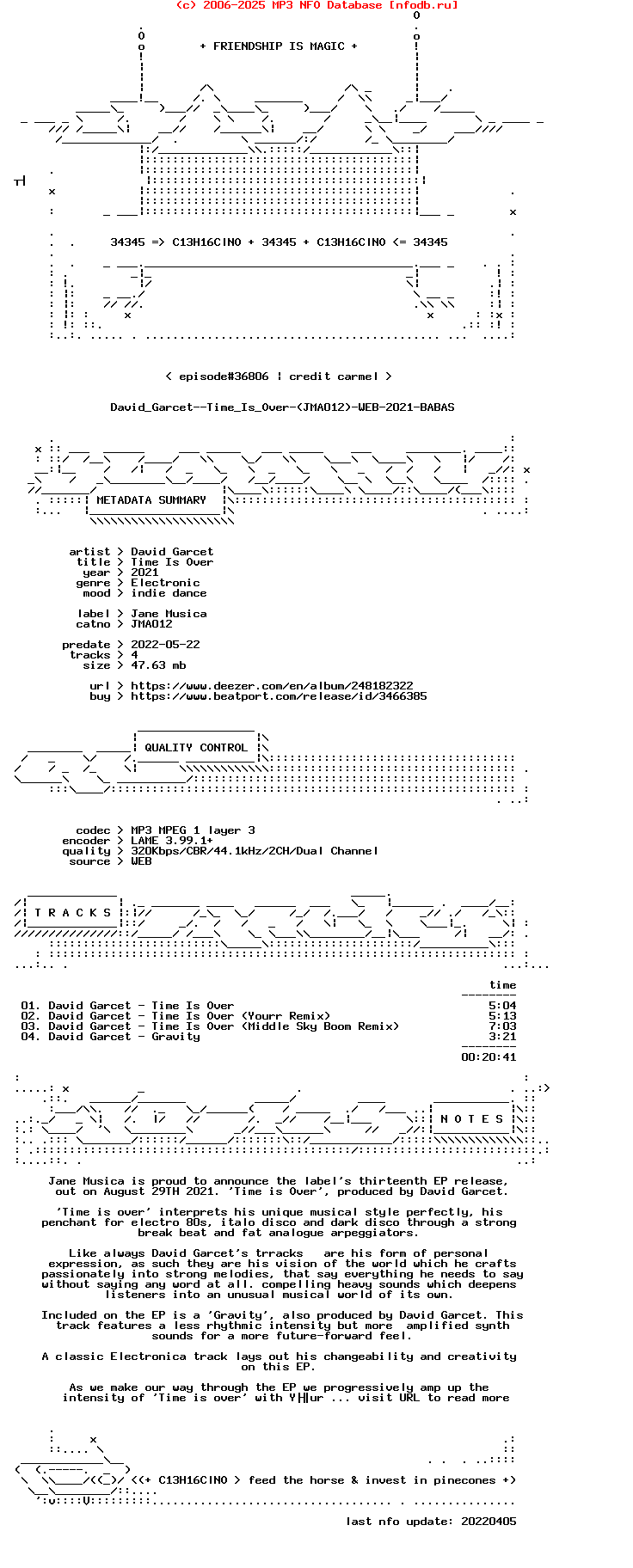 David_Garcet--Time_Is_Over-(JMA012)-WEB-2021-BABAS