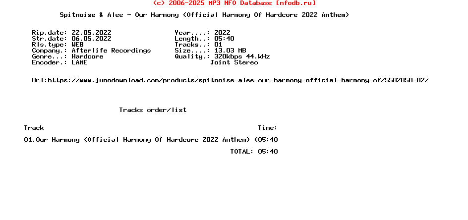 Spitnoise_And_Alee_-_Our_Harmony_(OFFICIAL_HARMONY_OF_HARDCORE_2022_ANTHEM)-(AFT3R069)-Single-WEB-2022